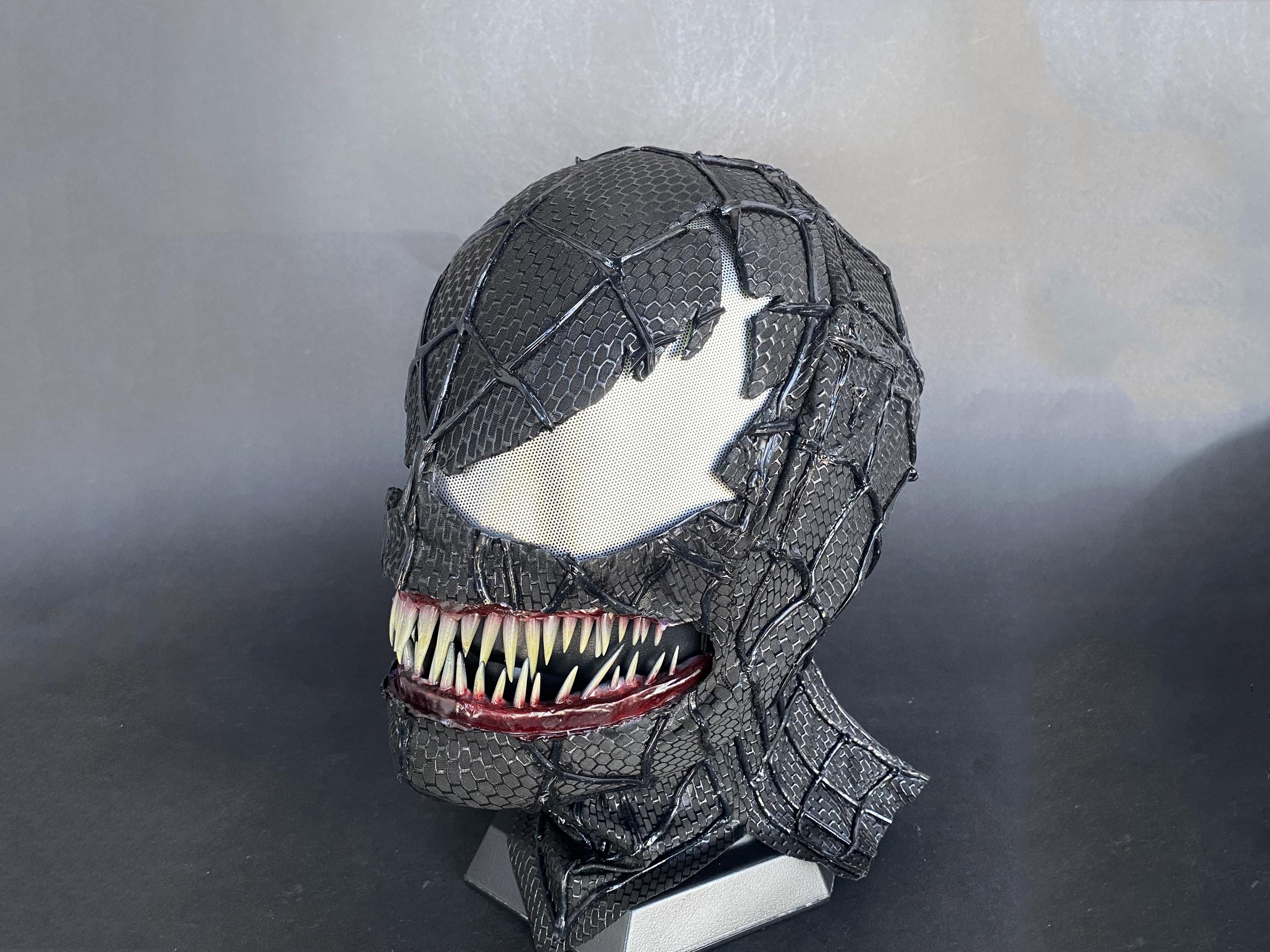 「スパイダーマン3」 マスクスケールドレプリカ　ヴェノム Venom Mask Eddie Mask Sam Raimi Spiderman Mask Cosplay Spiderman