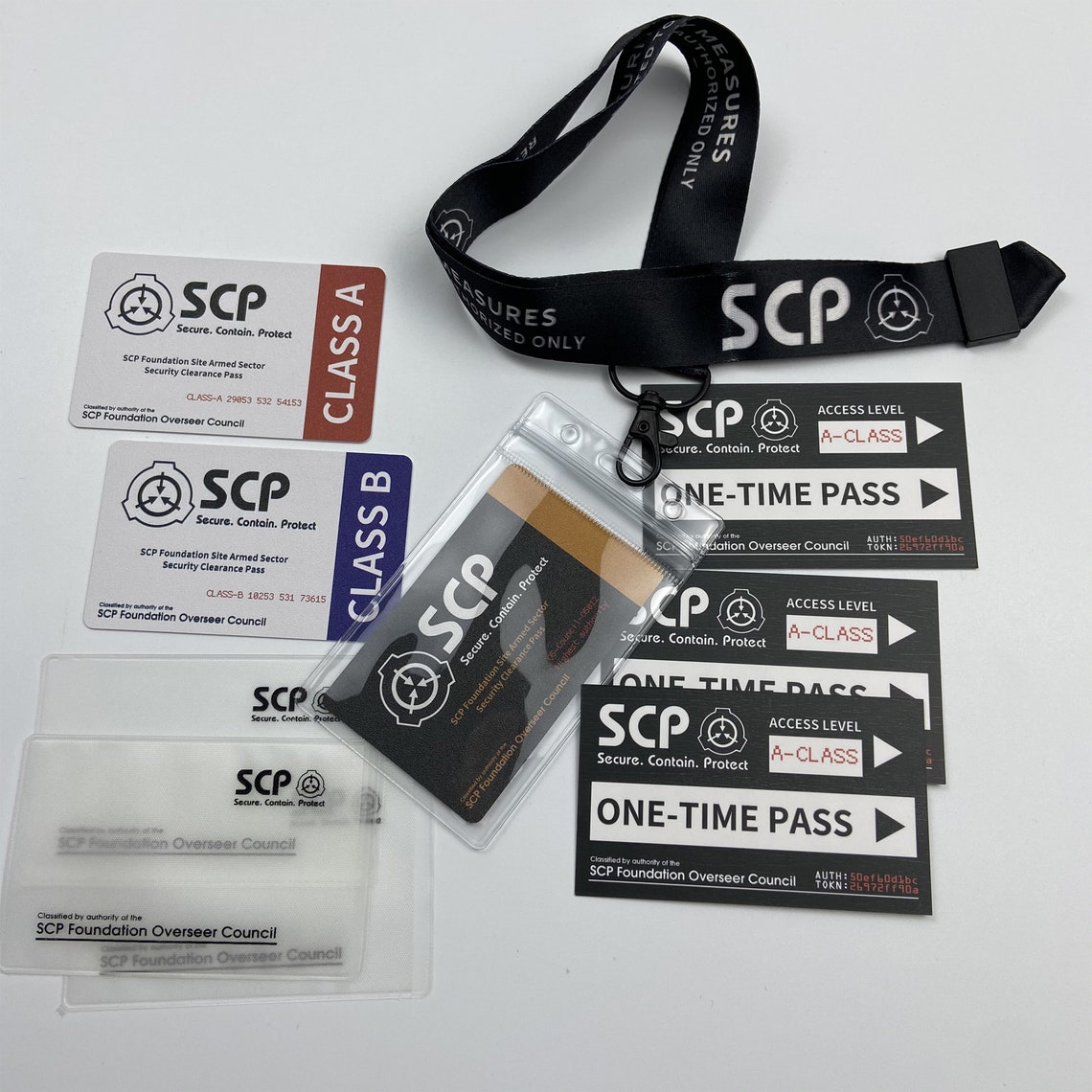 SCP Foundation Card Key Card Sticker Mug Notebook | Etsy