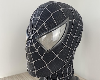 レッド サム・ライミ スパイダーマン マスク ブラックマスク コスプレ