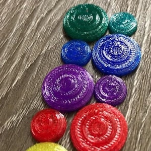 Printed GameCube Joystick Cap (Softer, 85A shore hardness) (cap only)
