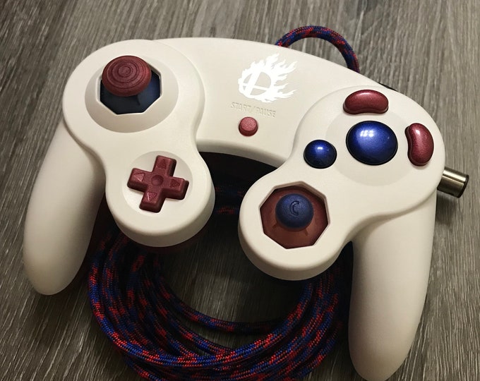 Spiderphob Gamecube Controller for Smash Etsy