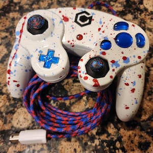 American Splat Phob Gamecube controller for smash