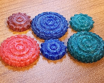 Capuchon souple pour manette GameCube, TPU 60 A, style normal/engrenage