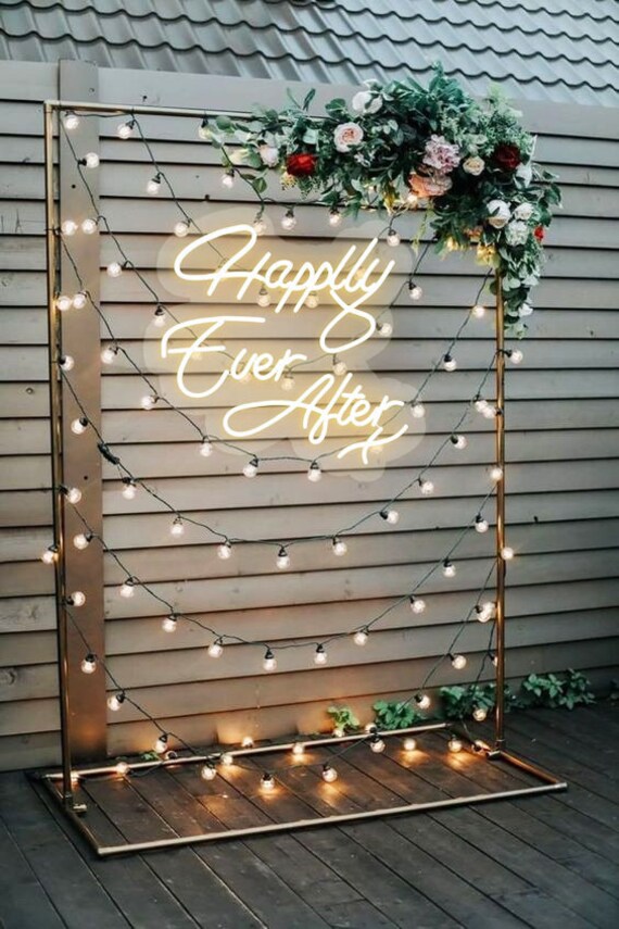 Wedding neon sign Neon sign Neon decorations Neon sign Etsy