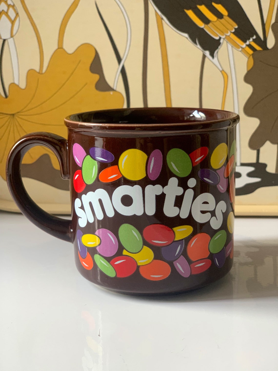 Hornsea mug kitsch années 1980 Smarties coloré tasse mug Etsy
