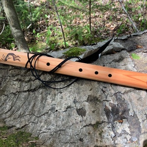 Wind Wood Flute, End Recorder Style G