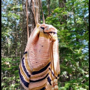 Crocheted Backpack