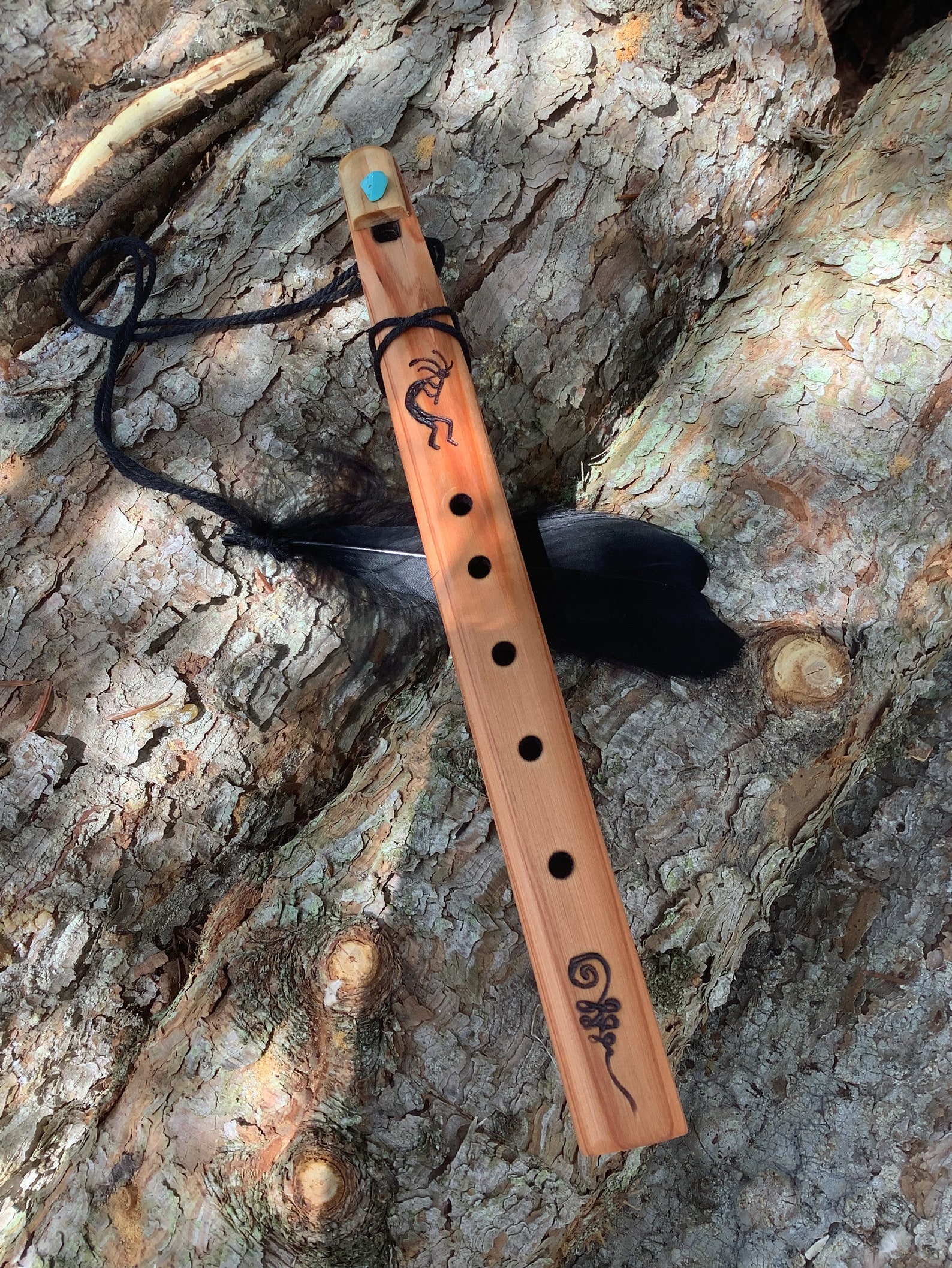 Handcrafted Native American Wind Flute. Recorder End Blown Etsy