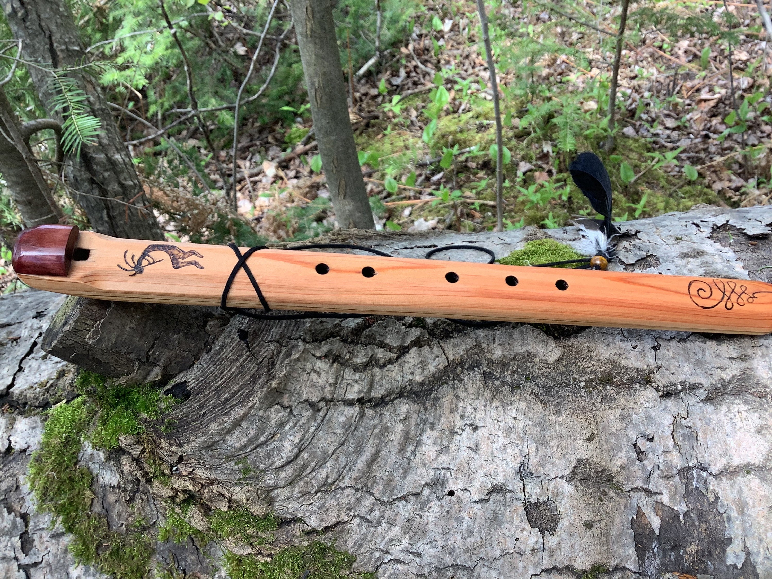 Wind Wood Flute, End Recorder Style G - Etsy