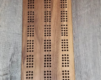 Walnut Cribbage Board