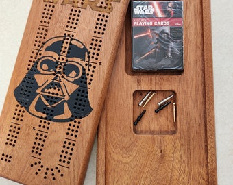 Cribbage Board - Star Wars/Darth Vader (2pc)