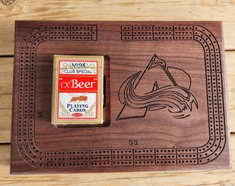 Cribbage Board - Colorado Avalanche