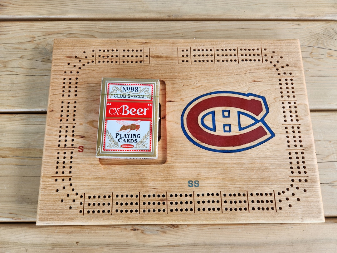 Cribbage Board Montreal Canadiens Etsy