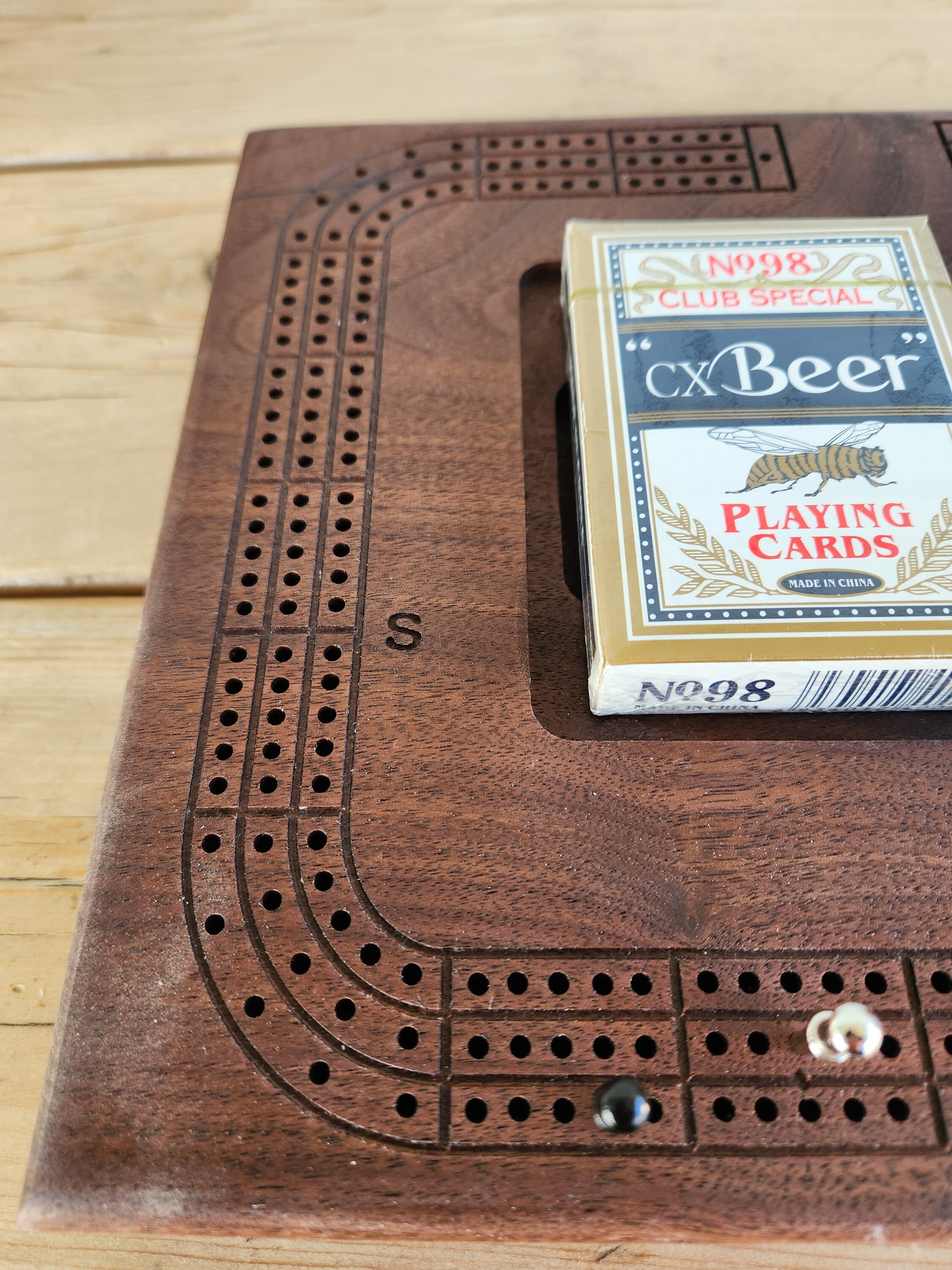 Cribbage Board Edmonton Oilers Etsy
