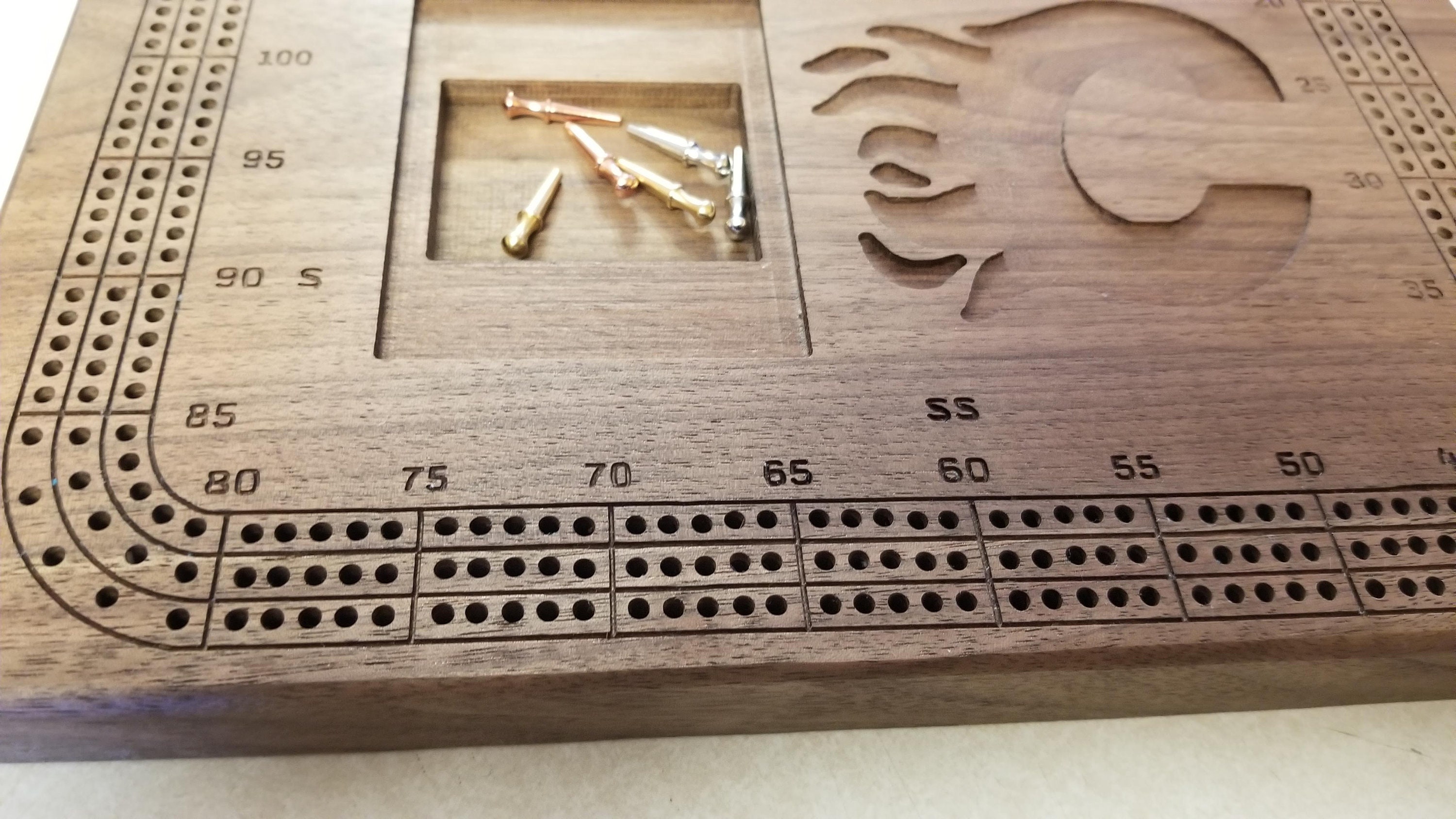 Cribbage Board Calgary Flames Etsy Australia