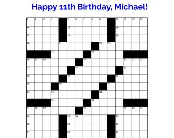 YourCrossword - Etsy