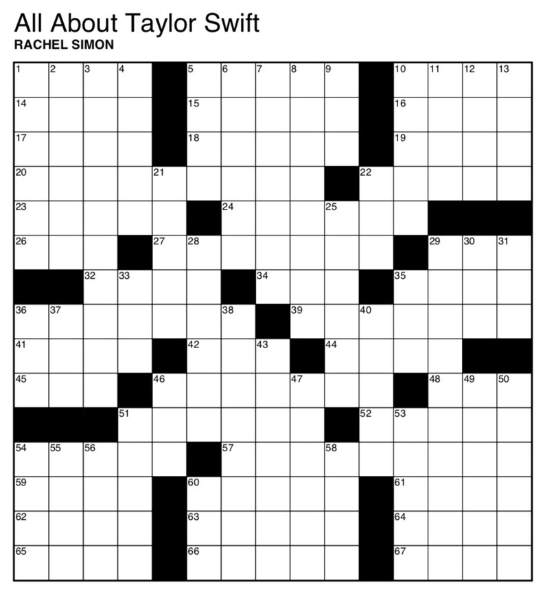 Printable Custom Crossword Puzzle Birthday Gift Etsy