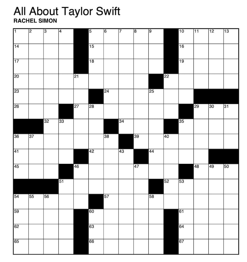 10 Custom Crossword Puzzles / Birthday Gifts / Anniversary Gifts