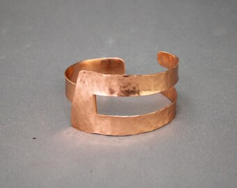 Hammered Copper Cuff