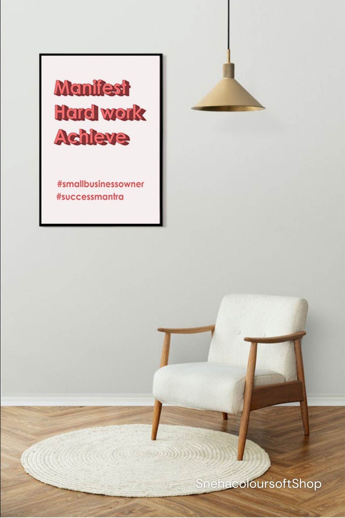 Small Business Owner Printable Wall Art Entrepreneur Gift | Etsy