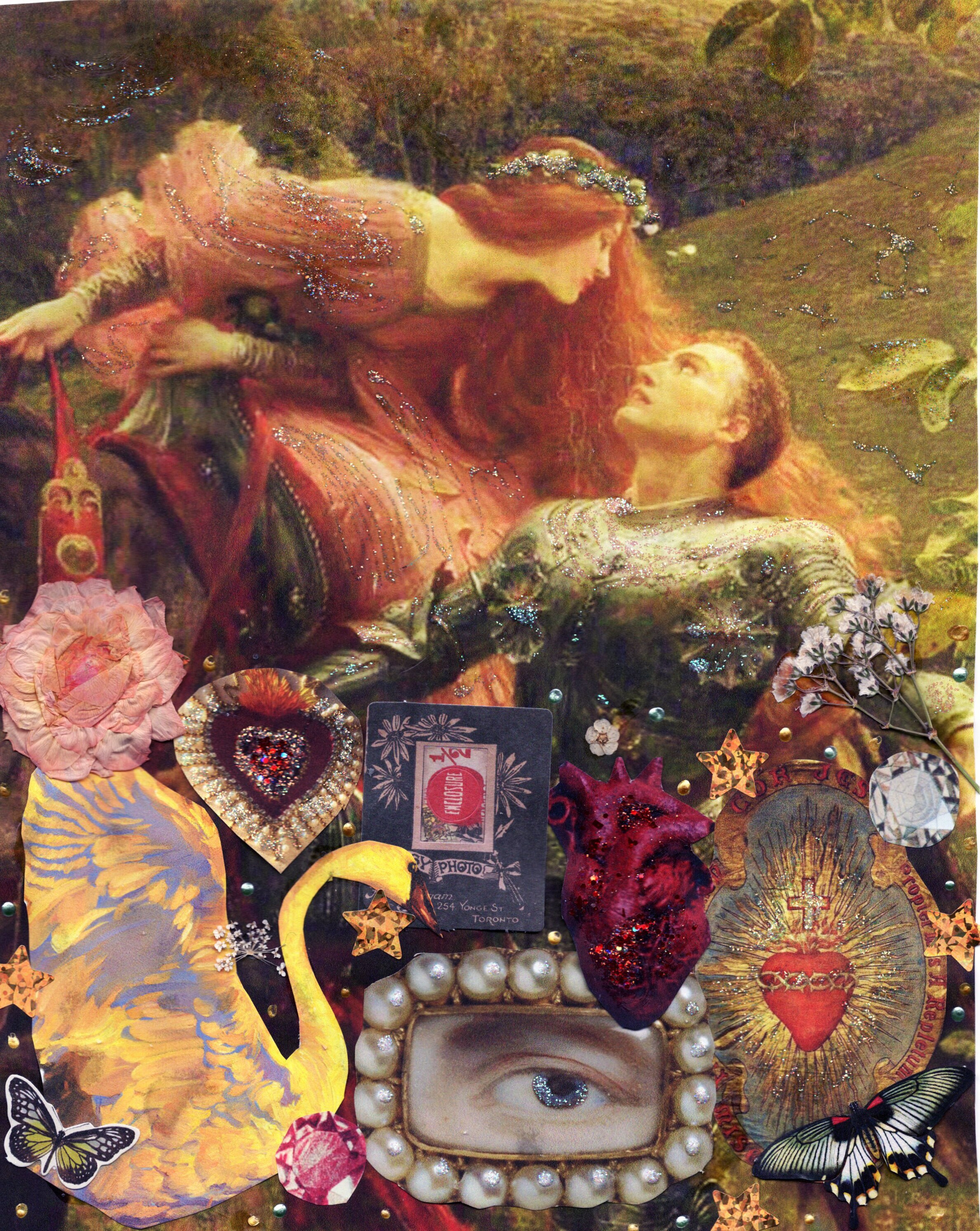 Art print Dicksee La Belle Dame Sans Merci knight art print gallery