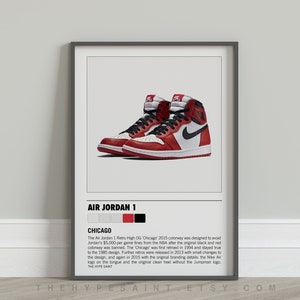 Nike Air Jordans Jordan Poster Nike Poster Michael | Etsy