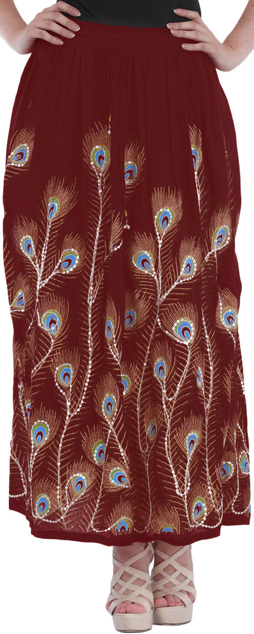 The peacock skirt by Aubrey Beardsley (1893) - Wall Art, Hanging Wall  Decor, Home Decor - BestOfBharat