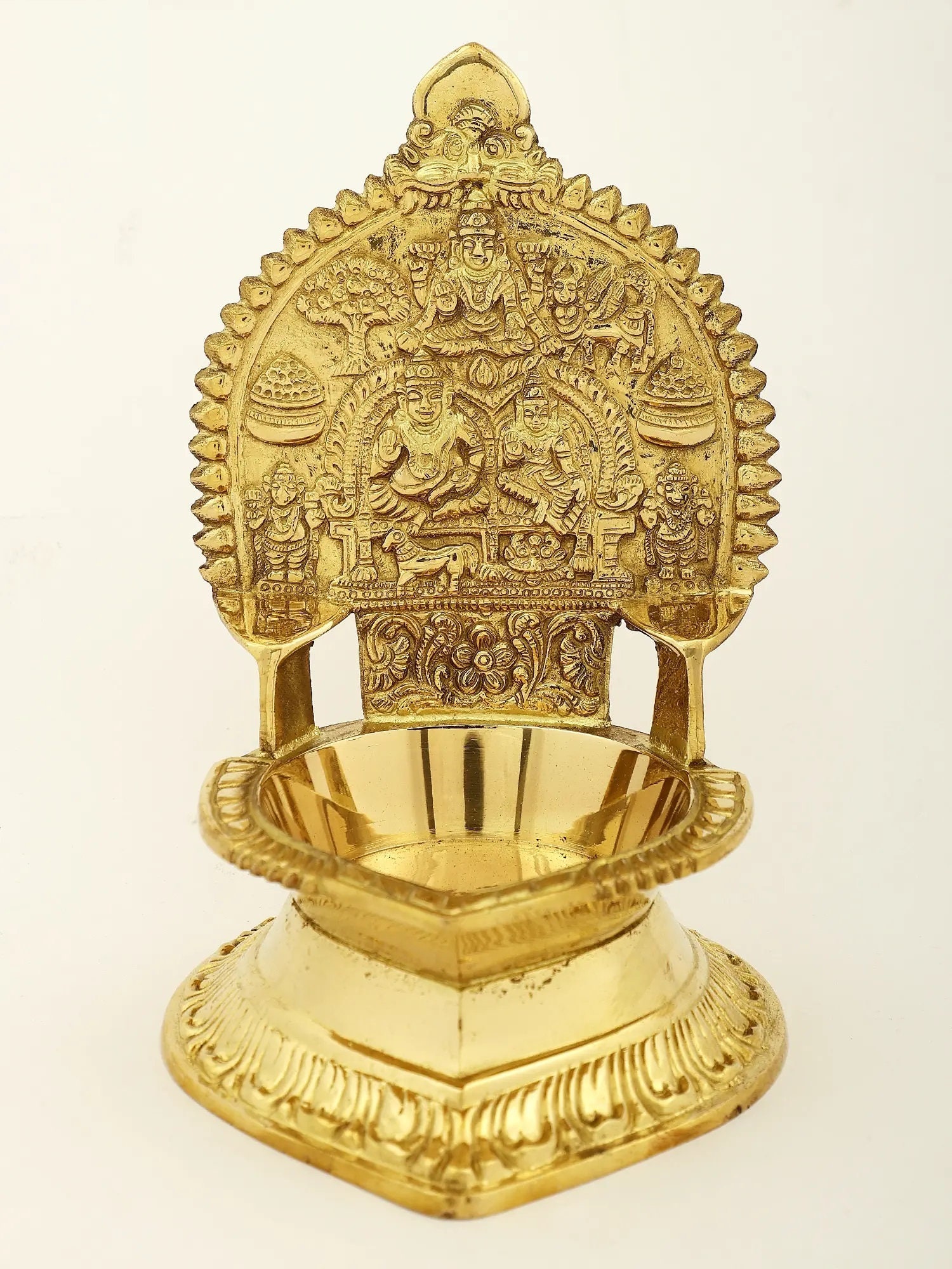 7 Small Brass Kubera Lakshmi Vilakku Diya Etsy UK