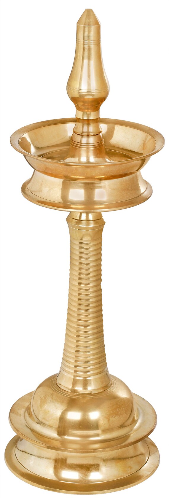 Traditional Lamp From Kerala Nilavilakku