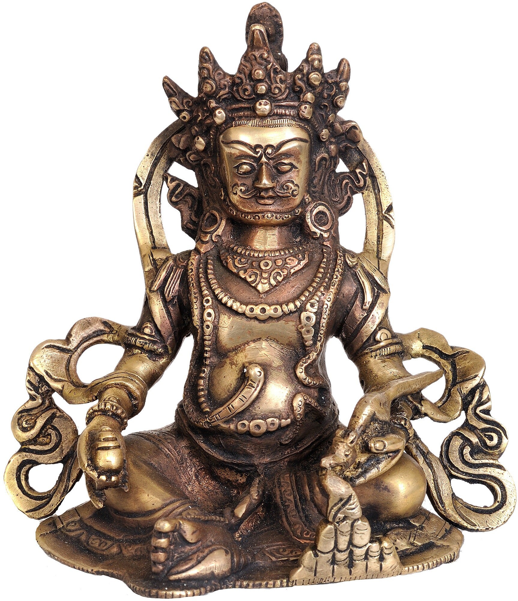 Бог богатства тебет. Плутос бог богатства. Статуя куберы. Бог кубера. Медный слон.