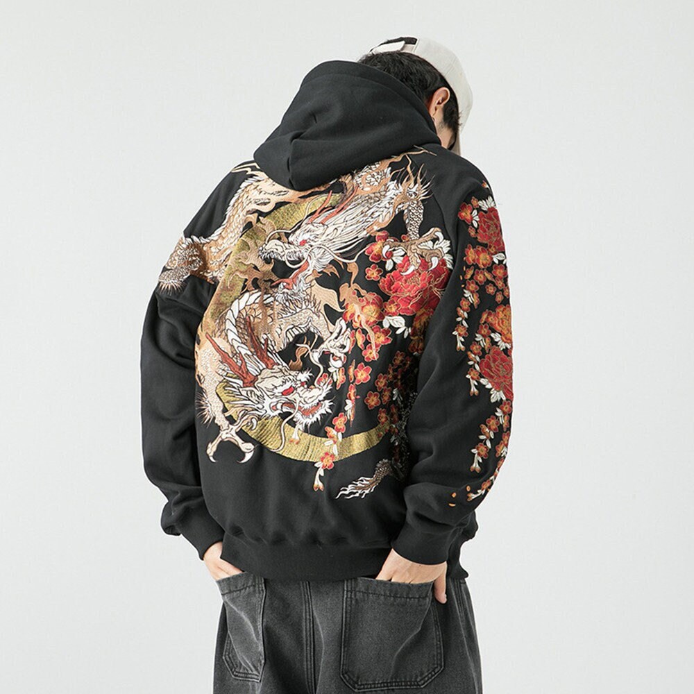 ☆セール KAKAZZY BLACK CAR DRAGON HOODIE パーカー - 通販 - rileen.net