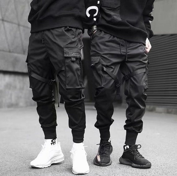 Cyberpunk Techwear Pantalones Harem Streetwear Joggers | Etsy México