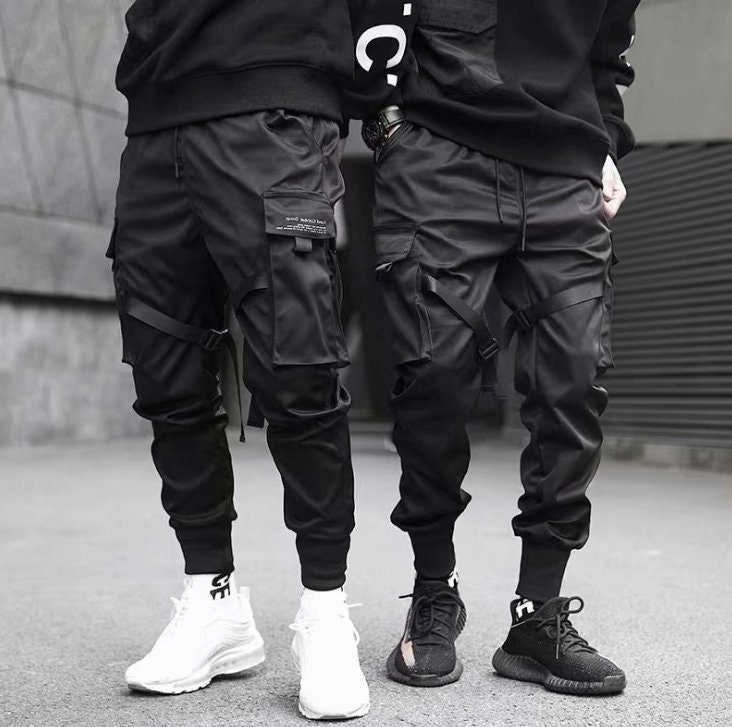 Mens Cargo Pants Men Joggers Men 2022 Hip Hop Techwear Male Japanese ...