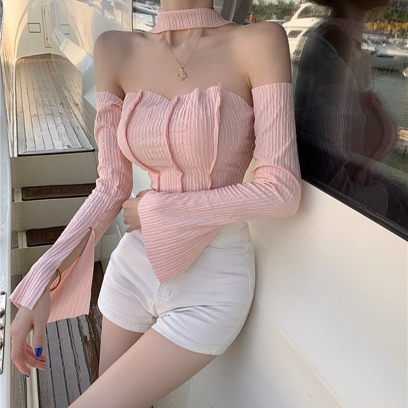 Sexy Low Cut Blouse - Etsy
