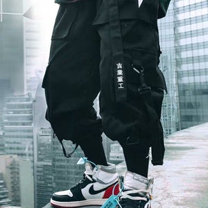 Techwear Cargo Pants Cyberpunk Harajuku Style