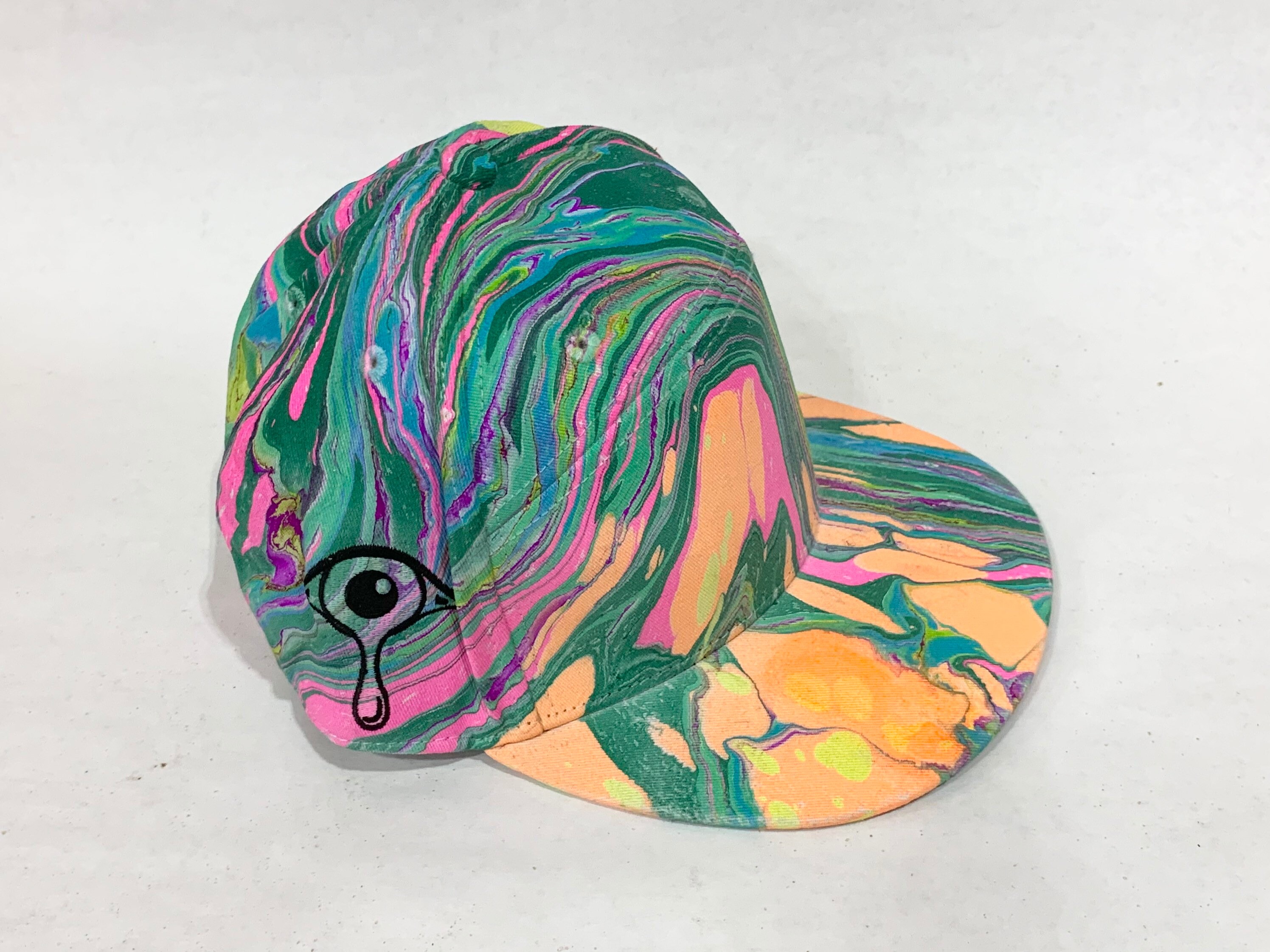 Hydro Dipped Hat Etsy