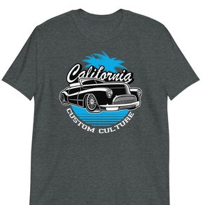 Car Shirt Beach Shirt Classic car t-shirt American muscle Muscle car Hot rod shirt Retro Car enthusiast Beach Gifts Muscle cars