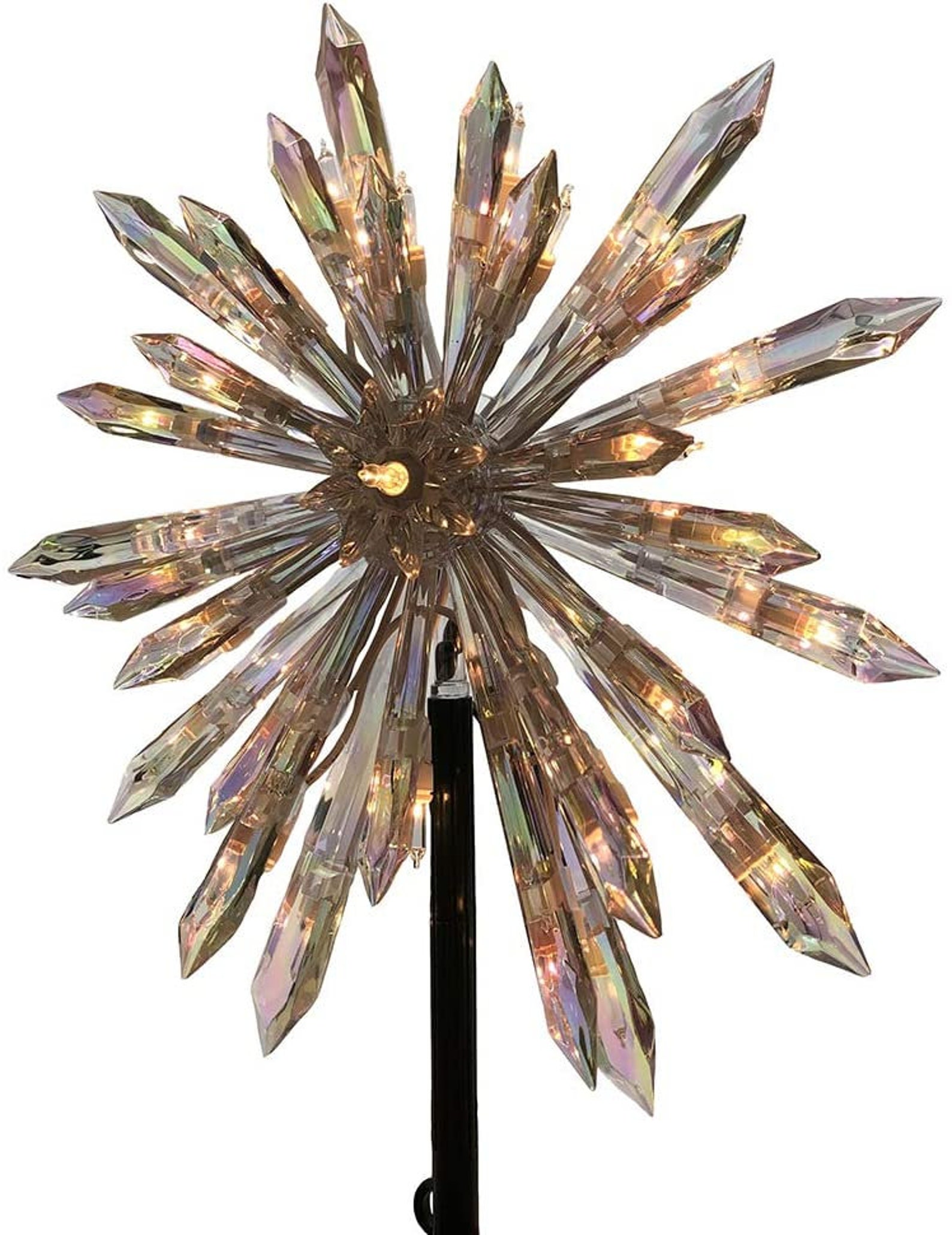 13 Inch Crystal Christmas Tree Topper Snowflake C002 Etsy