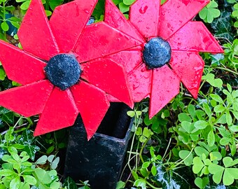 Cast iron Poinsettia