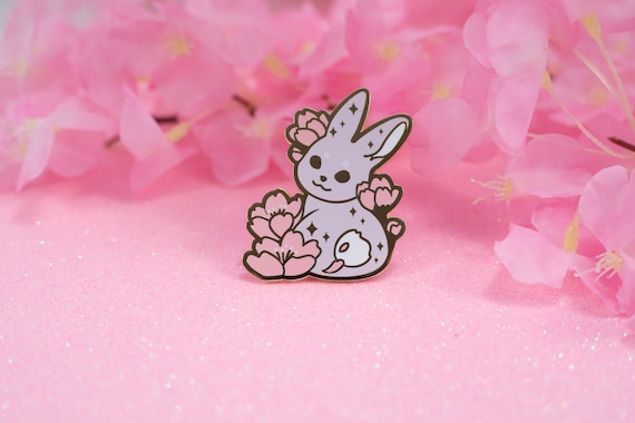 Star Bouquet Bunny Enamel Pin Star Bouquet Bunny Enamel Pin