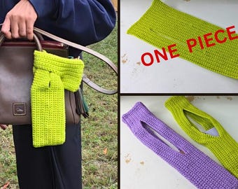 Crochet Phone Pocket Pattern + Video | Beginner Crossbody Sleeve PDF Tutorial | Easy Crochet Bag