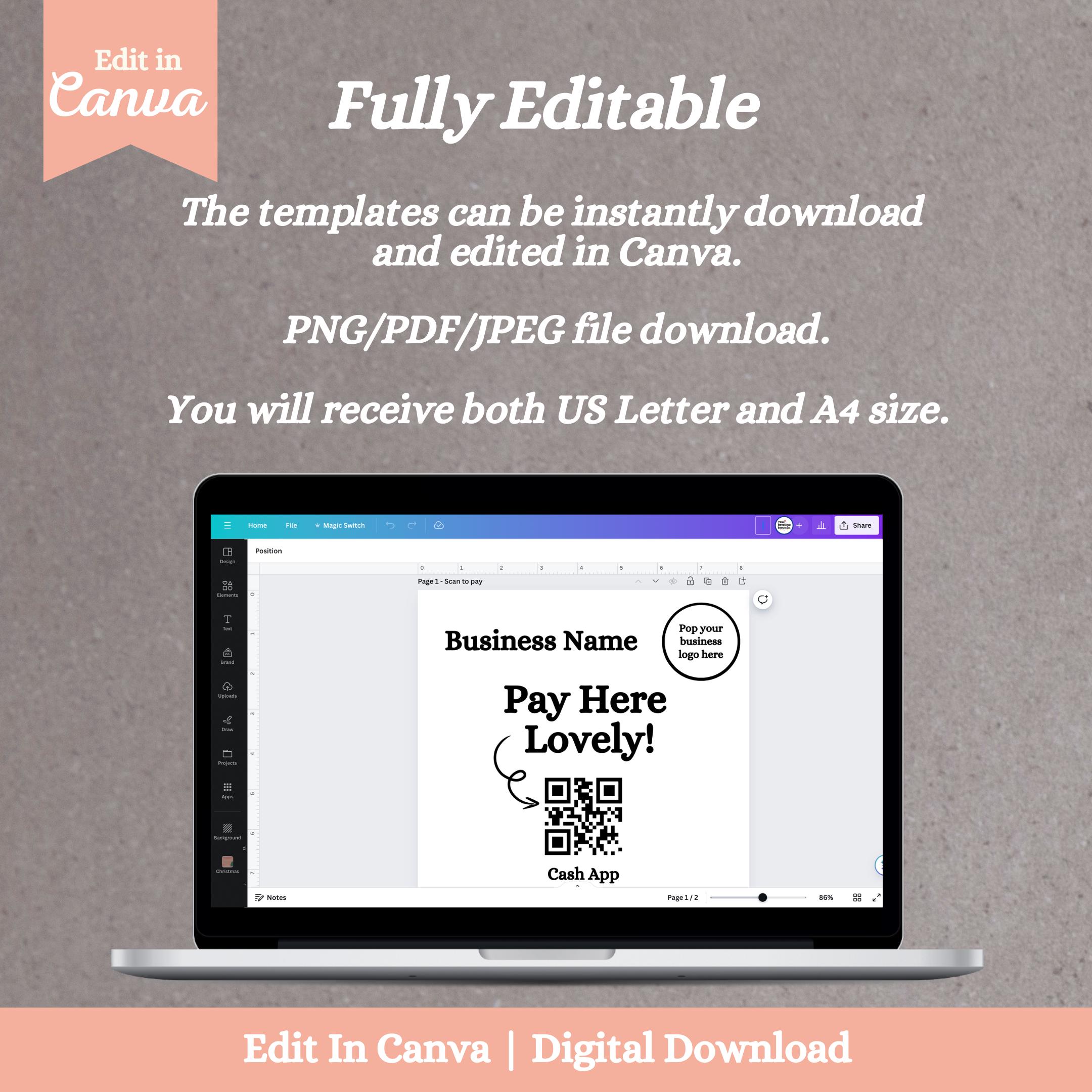 Qr Code Payment Sign Payment Method Sign Vendor Price List Scan To