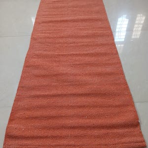 Handloom Baumwoll Yoga-Matte 24x72 Zoll, Umweltfreundlicher, rutschfester Yoga-Teppich, atmungsaktive Meditations-Matte, waschbar, Farboptionen verfügbar Bild 4