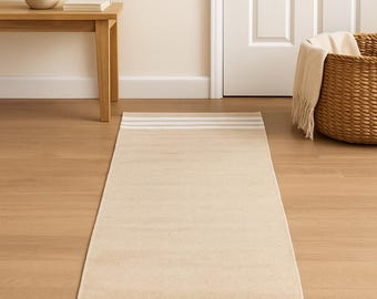 Tappetino yoga in cotone biologico: tappeto antiscivolo tessuto a mano, ecologico