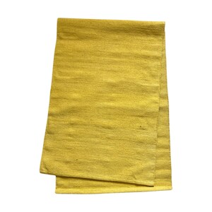 Handloom Baumwoll Yoga-Matte 24x72 Zoll, Umweltfreundlicher, rutschfester Yoga-Teppich, atmungsaktive Meditations-Matte, waschbar, Farboptionen verfügbar Bild 8