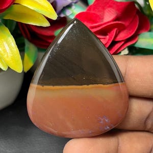 Sulemani Aqeeq Gemstone Cabochon 100% Natural Top Quality Amazing Black Sulemani Aqeeq Loose Gemstone For Jewelry Making