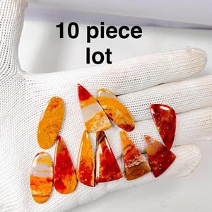 Marokkaanse naad agaat edelsteen cabochon 100% natuurlijke hoogwaardige kwaliteit edelsteen cabochon unieke sieraden [10 stuk]