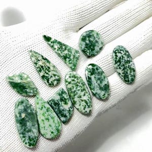 Diopside with zosite Gemstone Cabochon 100% Natural Top Grade Quality gemstone Cabochon Unique jewelry [10 piece lot]