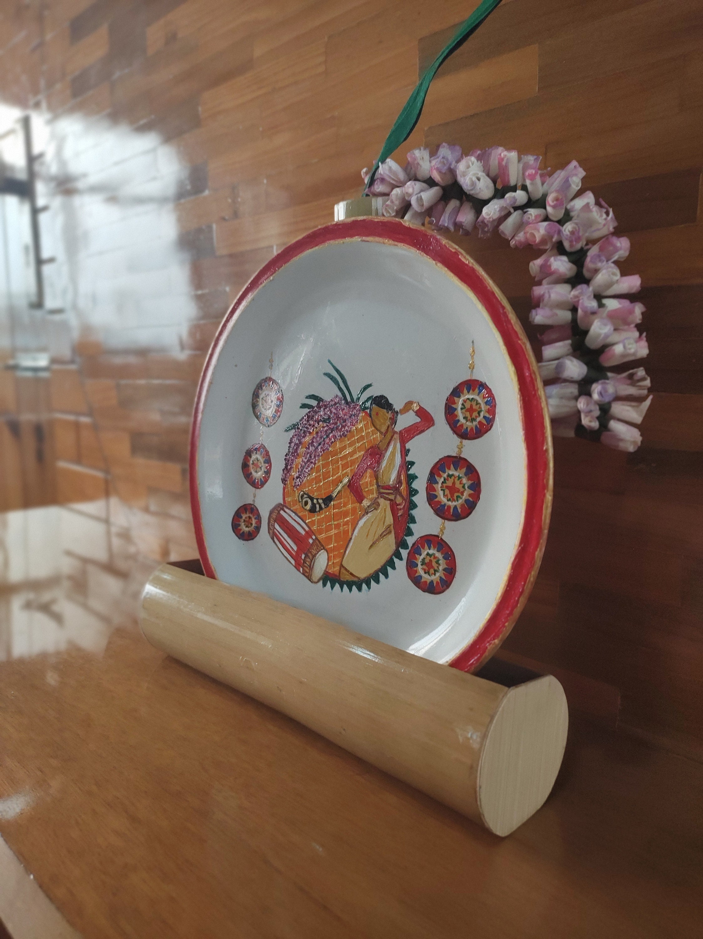 Hand painted Ceramic decorative plate Etsy