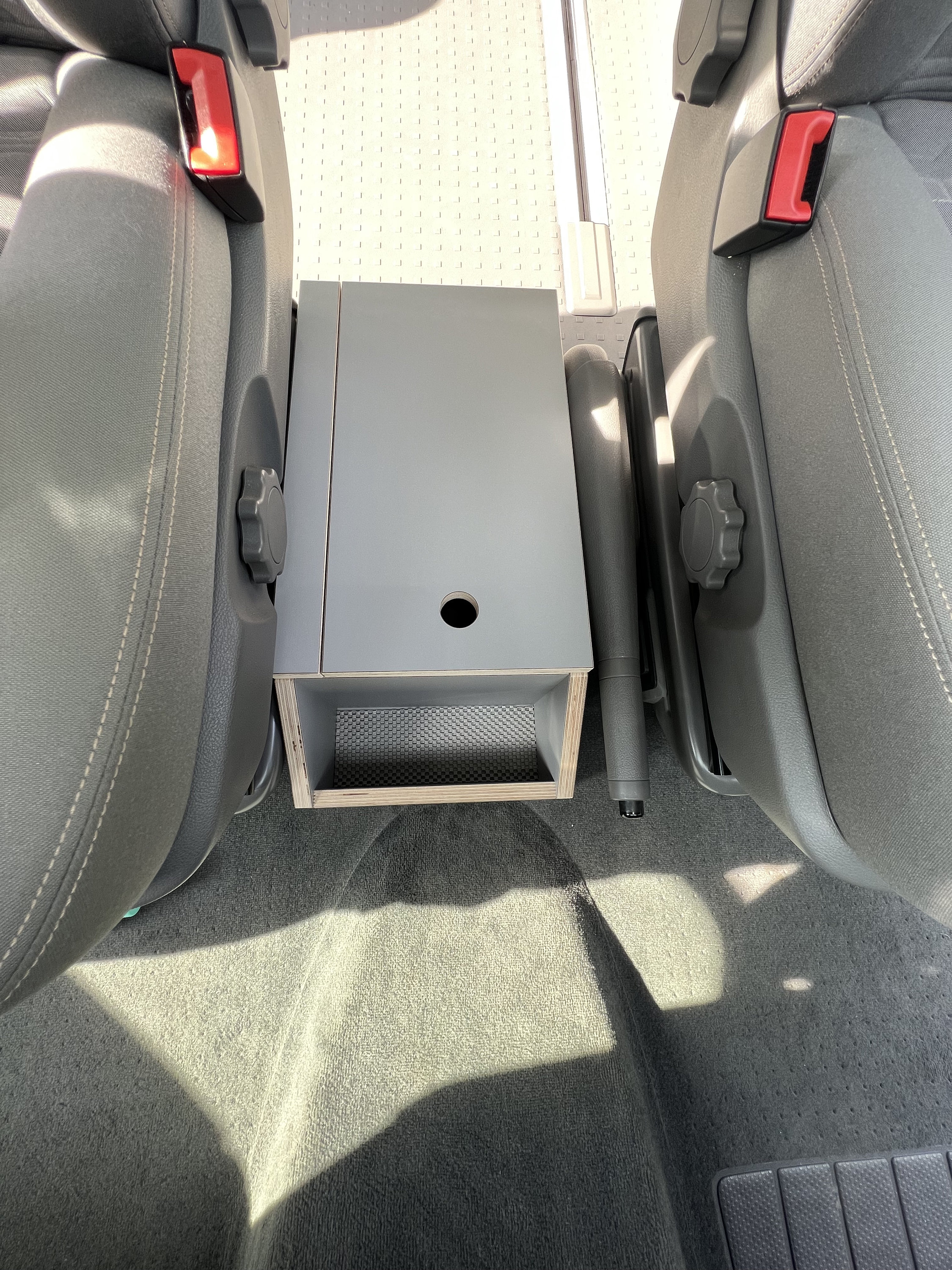 Storage Box for T5/T6/T6.1 Center Console Grey 